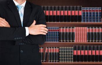 Lawyer in Library